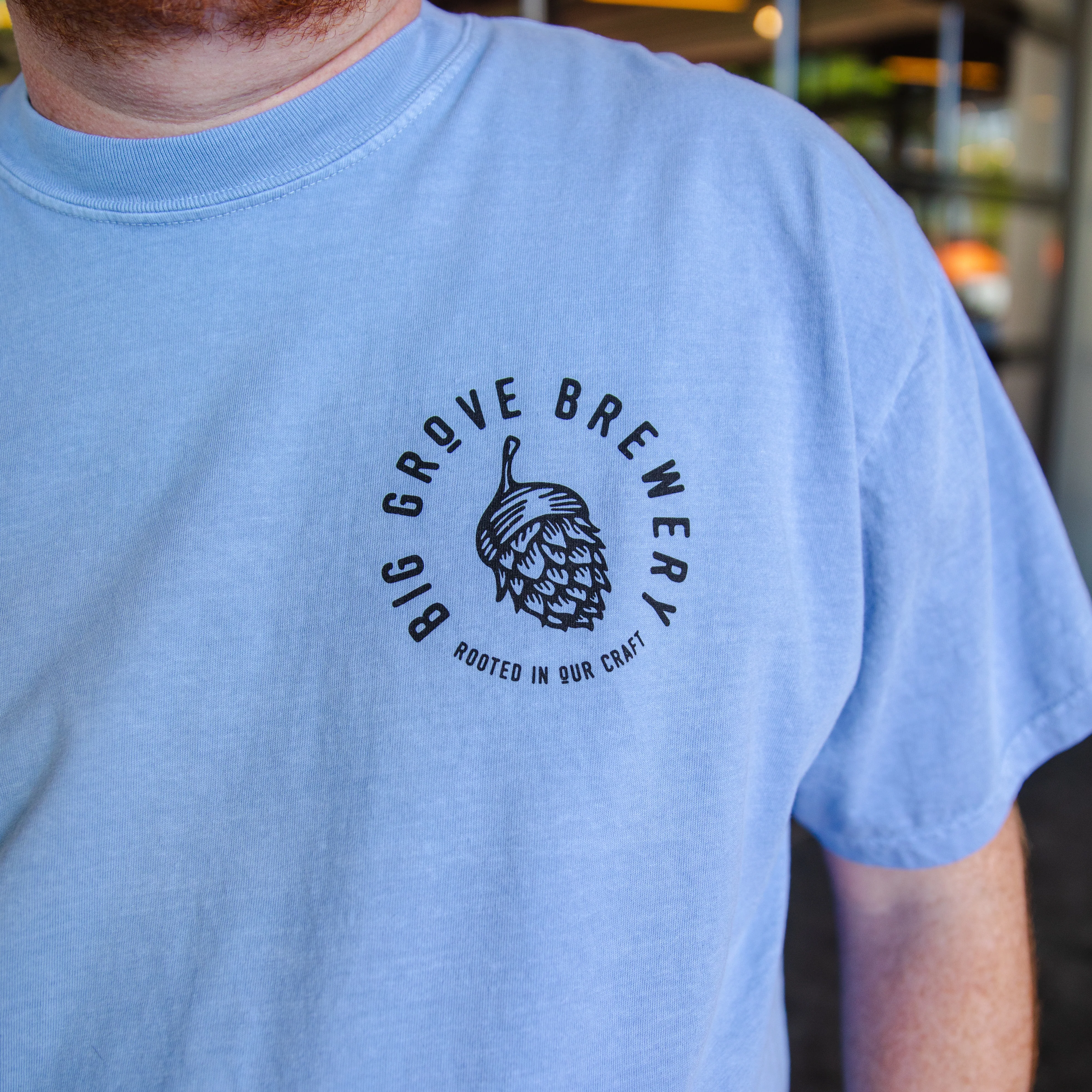 Drink Good Beer Tee - Blue - Image 3