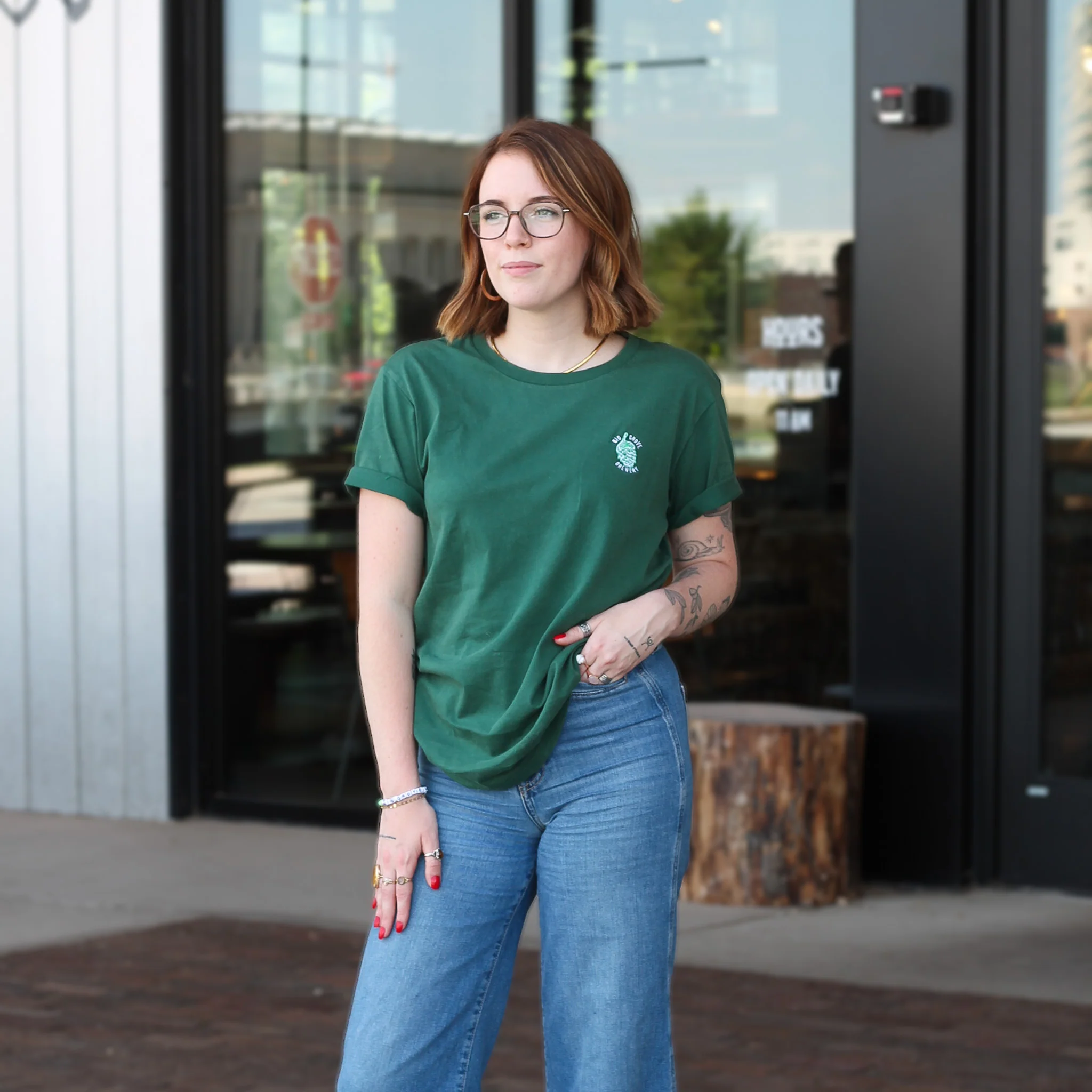 Embroidered Hopcorn Tee - Image 3