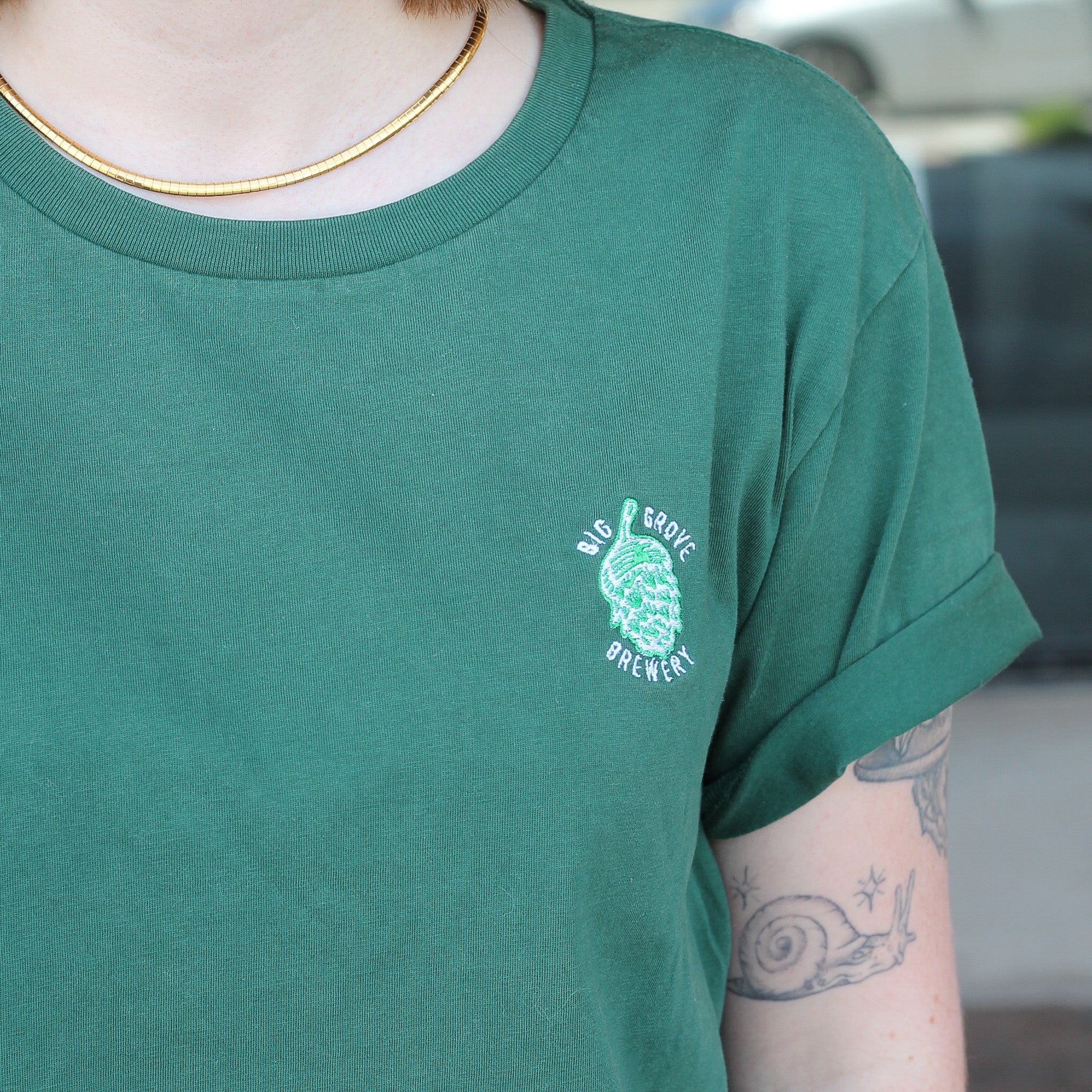 Embroidered Hopcorn Tee - Image 4