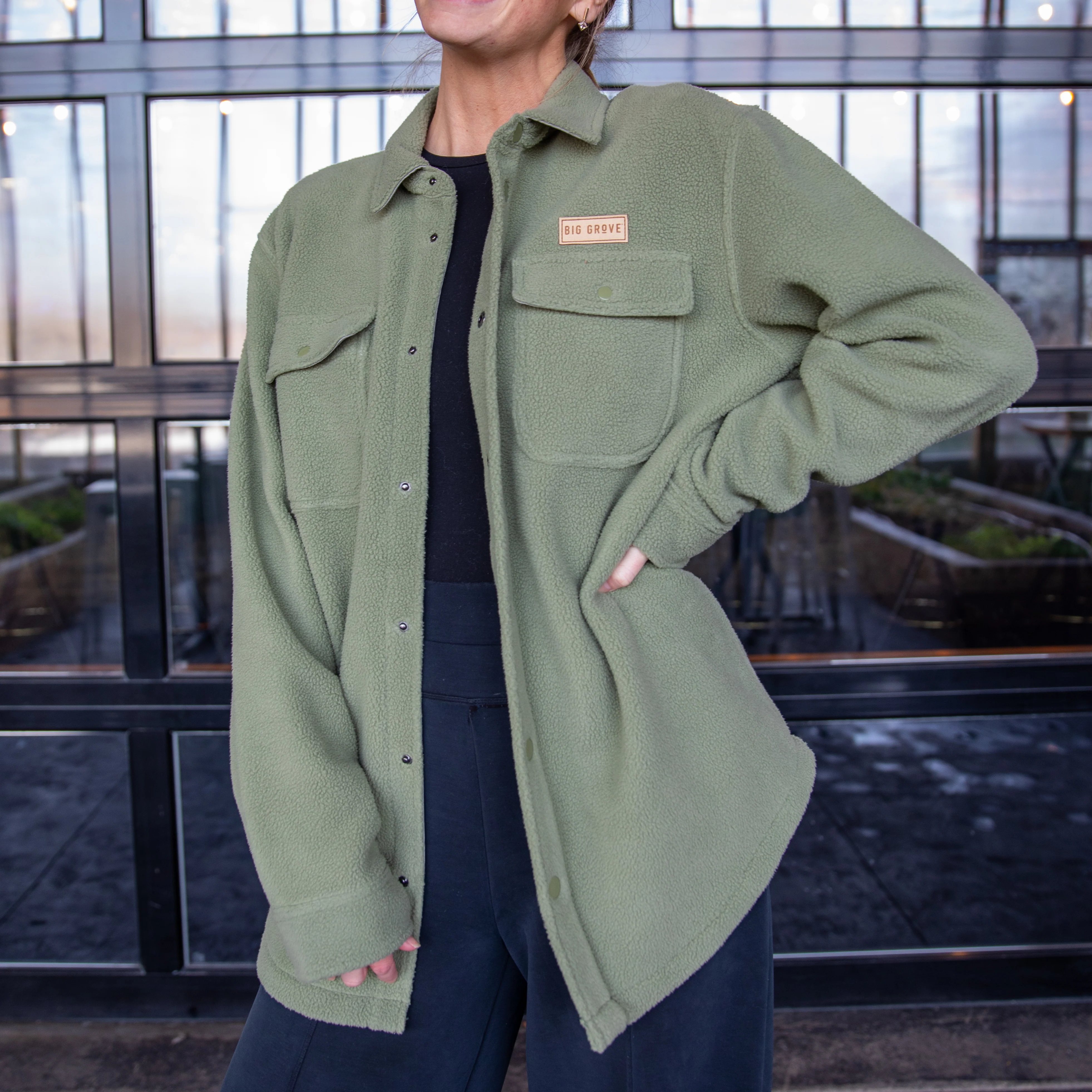 Fleece Shacket - Image 4