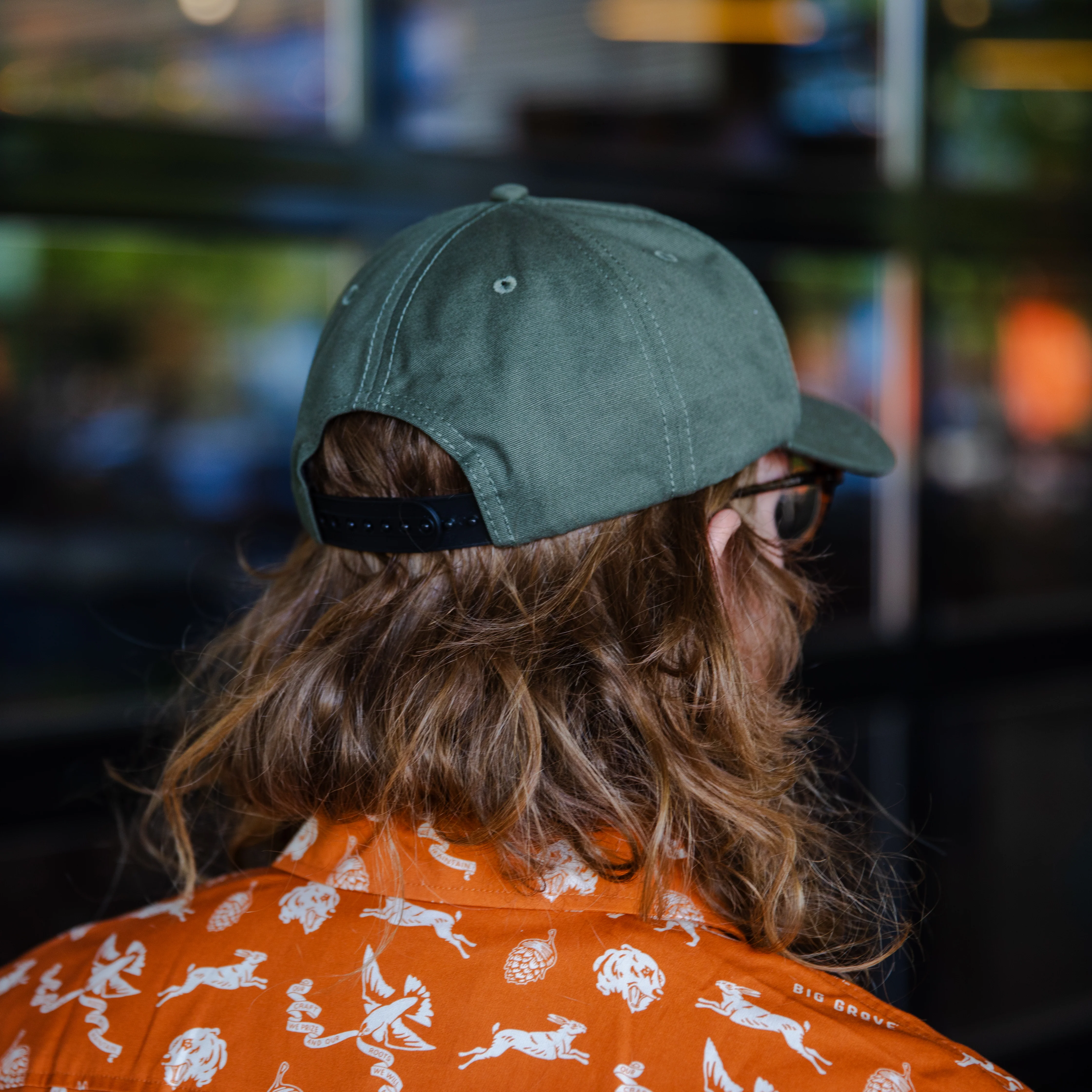 Dad Hat with Bear Patch - Image 3
