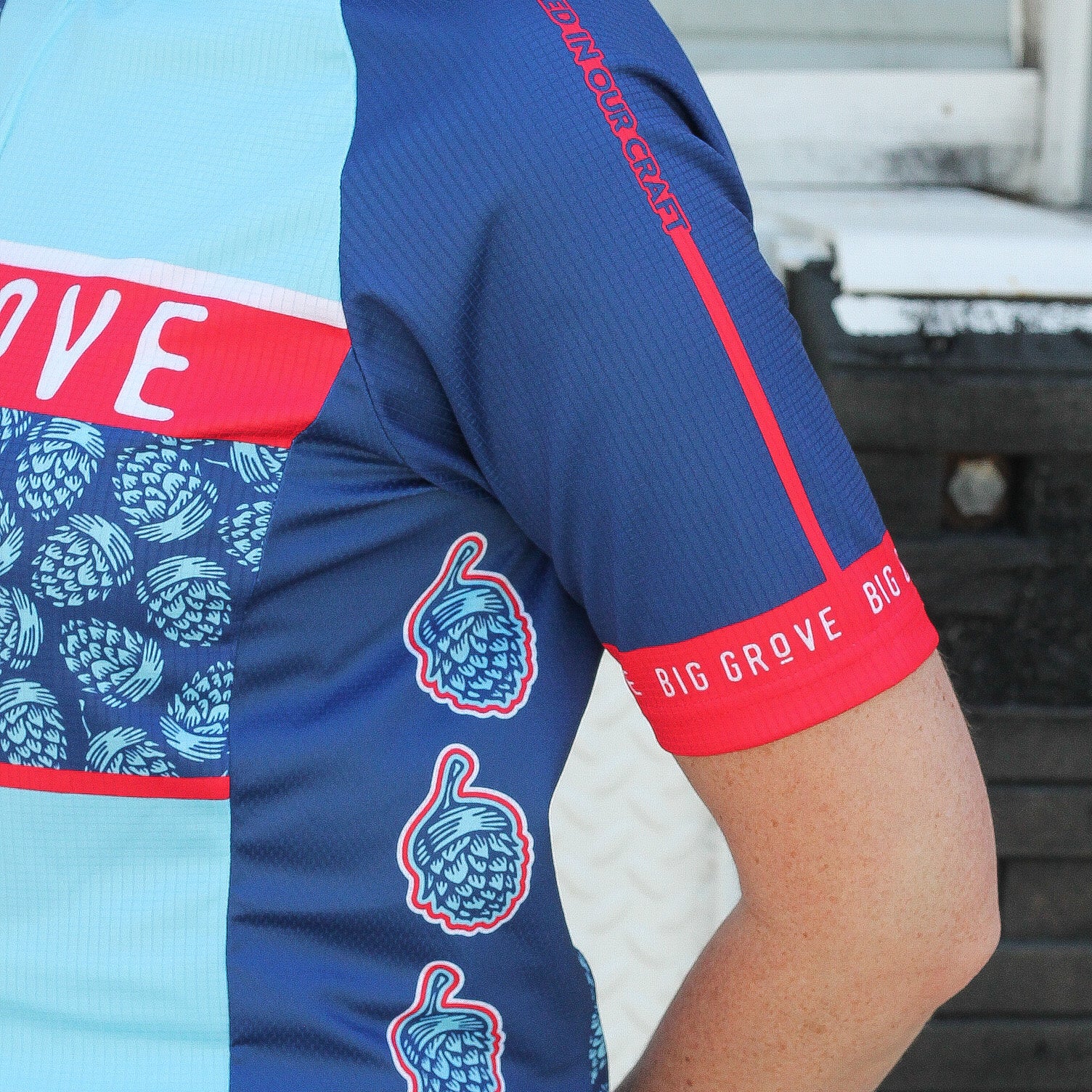 High Vis Hopcorn Cycling Jersey - Image 3