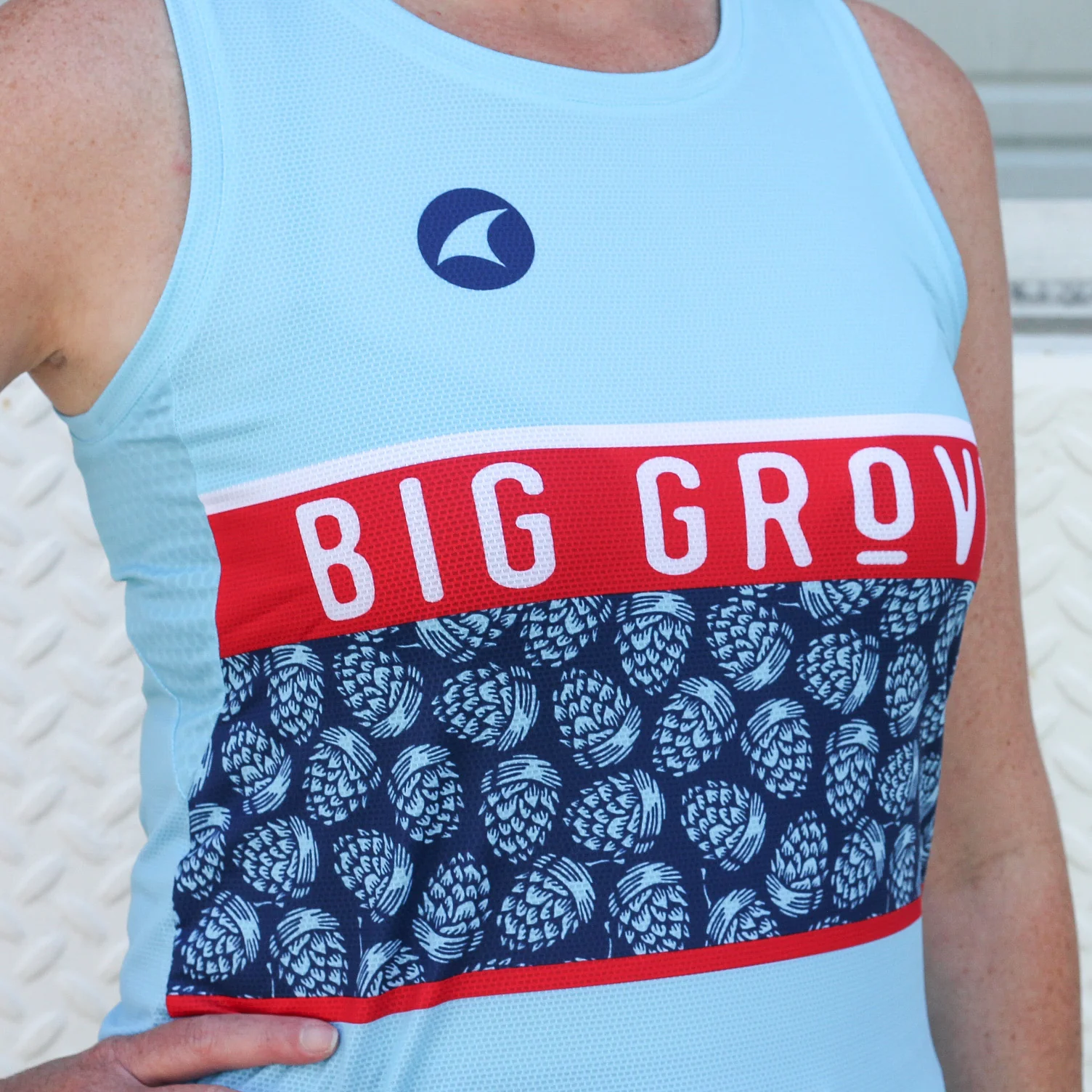 High Vis Hopcorn Cycling Tank - Image 4