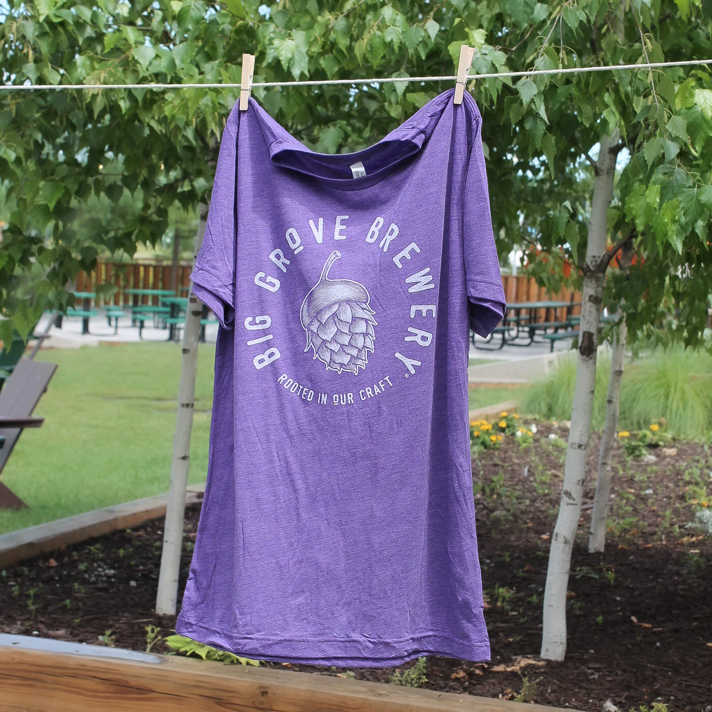 Colorful Rooted Logo Tee - Image 10