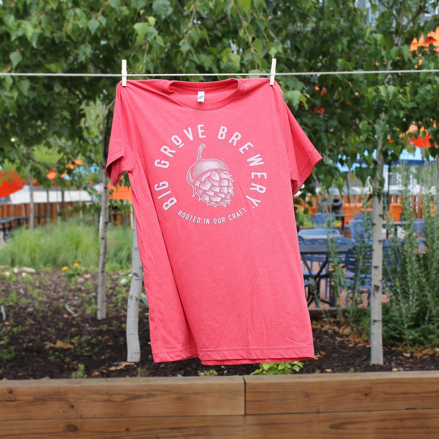 Colorful Rooted Logo Tee - Image 4