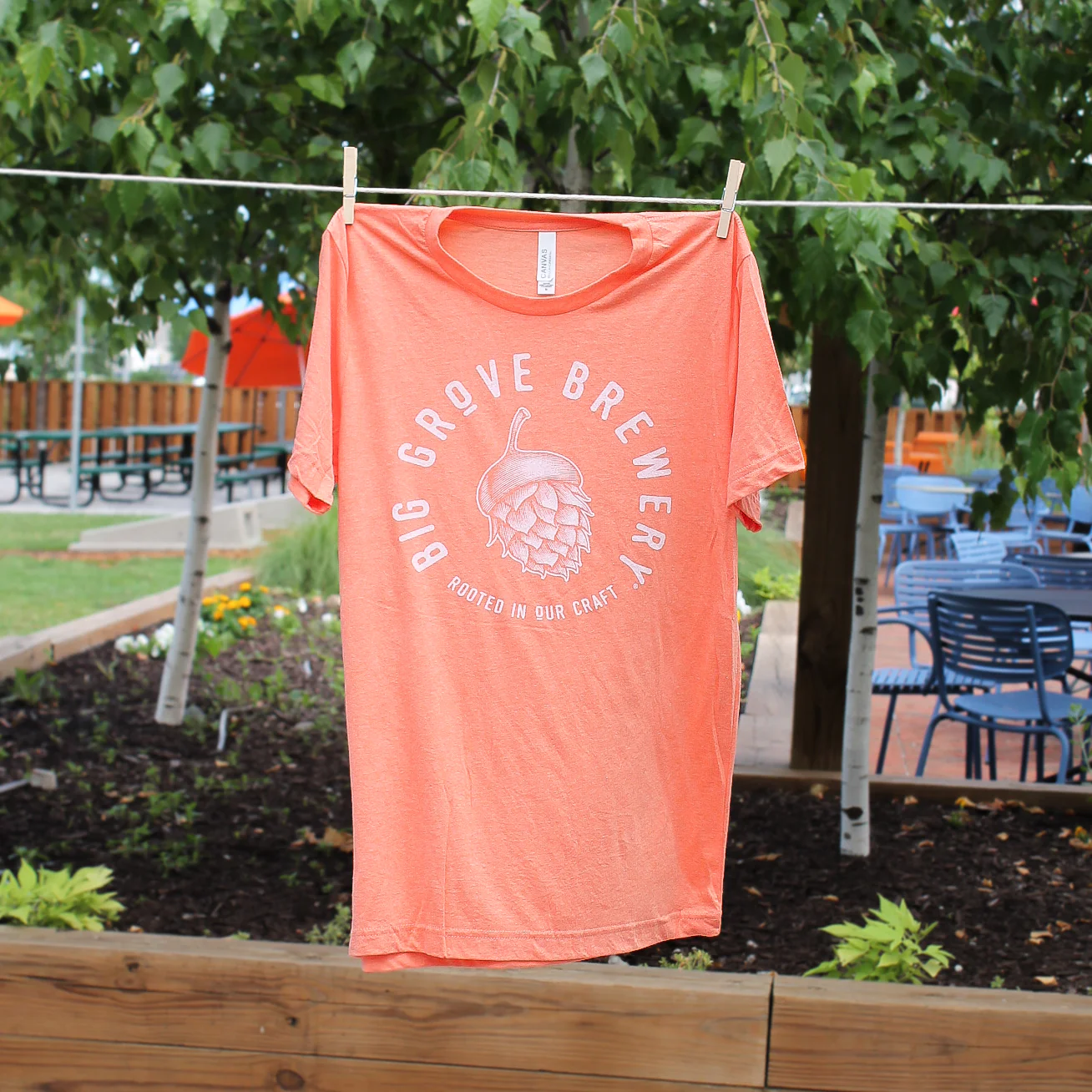 Colorful Rooted Logo Tee - Image 5