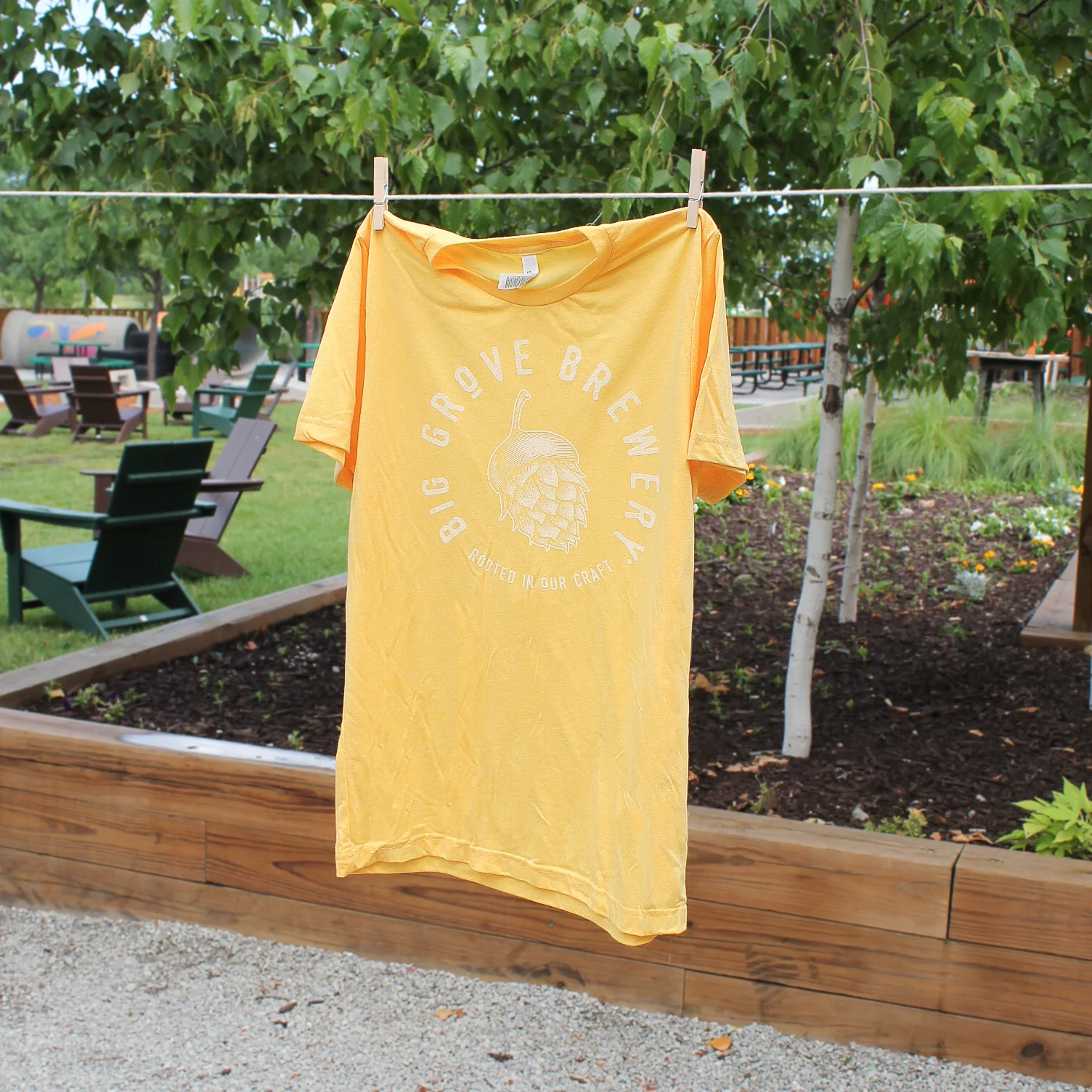 Colorful Rooted Logo Tee - Image 6