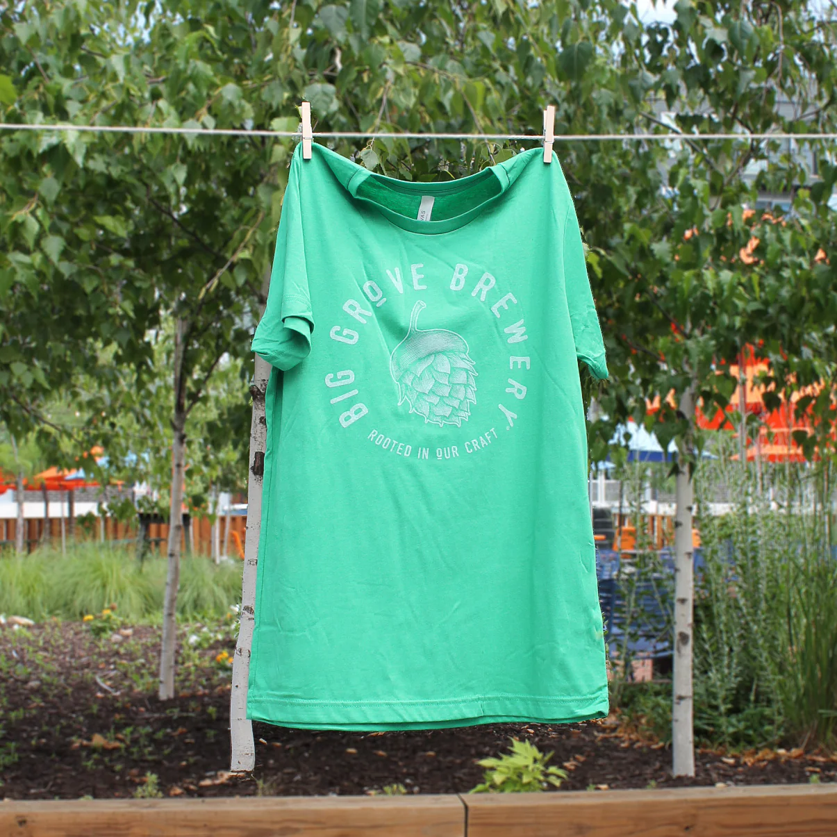 Colorful Rooted Logo Tee - Image 7