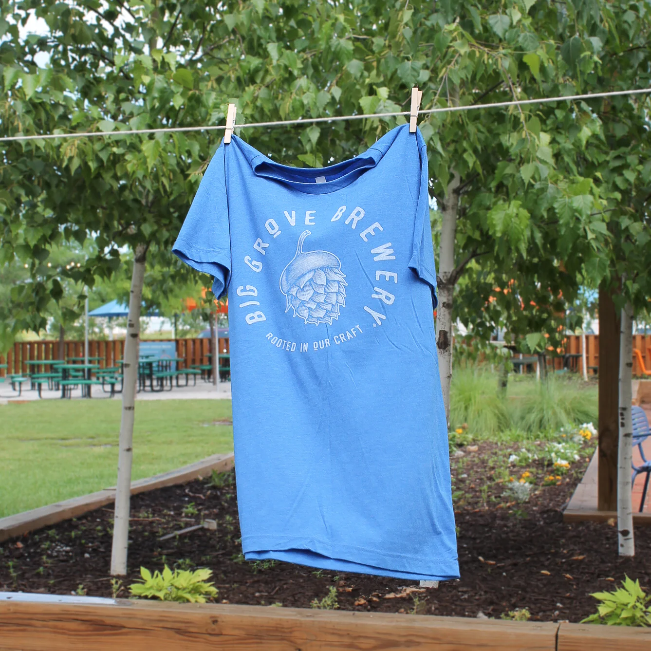 Colorful Rooted Logo Tee - Image 8
