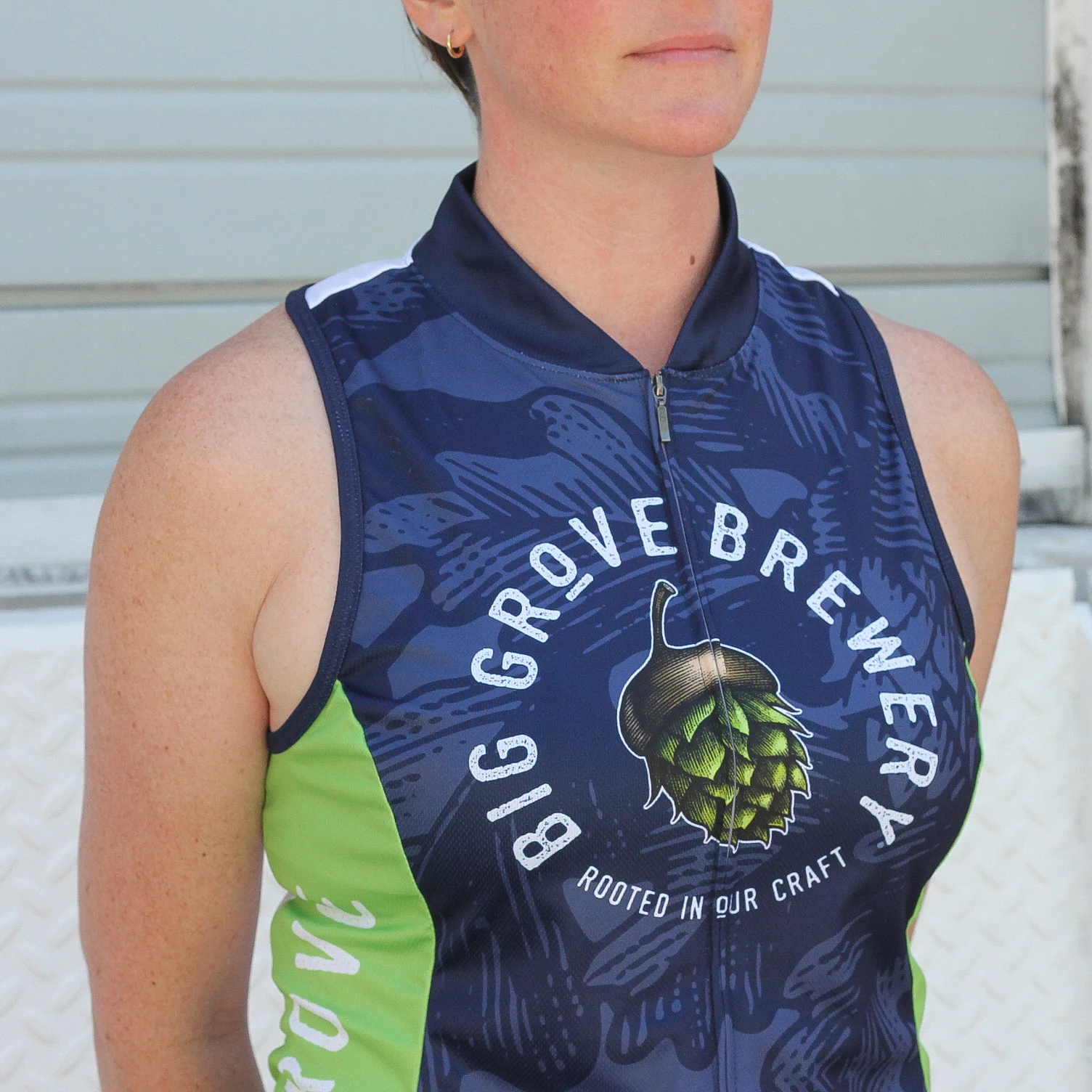 Zip Up Cycling Tank - Image 3